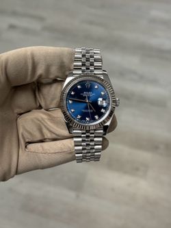 Rolex Datejust 41 Blue Diamond Dial