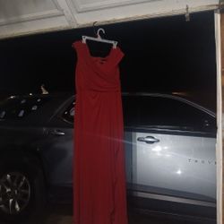 New Burgendy Dress Size 16