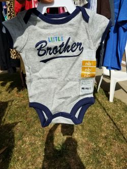 Carter's Little Brother onsie