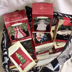 Lot HALLMARK KEEPSAKE Barbie Doll CHRISTMAS TREE DISNEY DALMATIANS DOG Ornament
