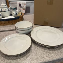 New Dish Set In Box! 