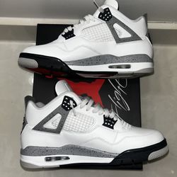 Jordan 4 “ White Cement “ 2025*