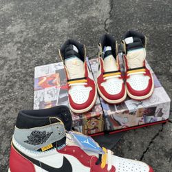 Jordan 1 Retro High OG • SP Union LA Chicago Shadow  12-13-14