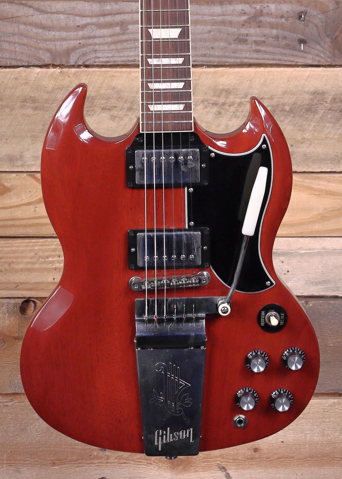 Brand New Gibson SG Standard '61 Electric Guitar Vintage Cherry