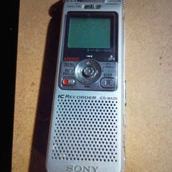 SONY HANDHELD MINI DIGITAL VOICE RECORDER ICD MX2P0 HANDHELD