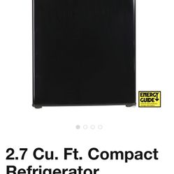 2.7 Cu. Ft. Compact Refrigerator
