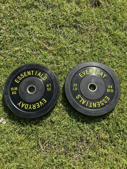 35lb Olympic Bumper Plates