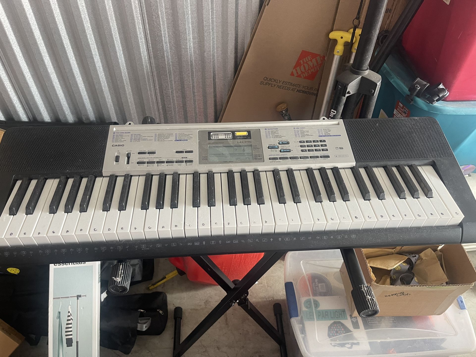 Casio Keyboard Lk175 W Stand