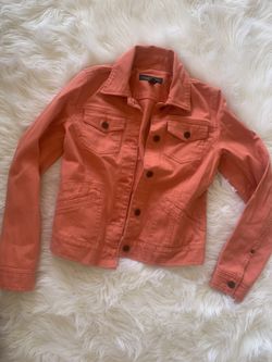 Coral Ralph Lauren Jean Jacket
