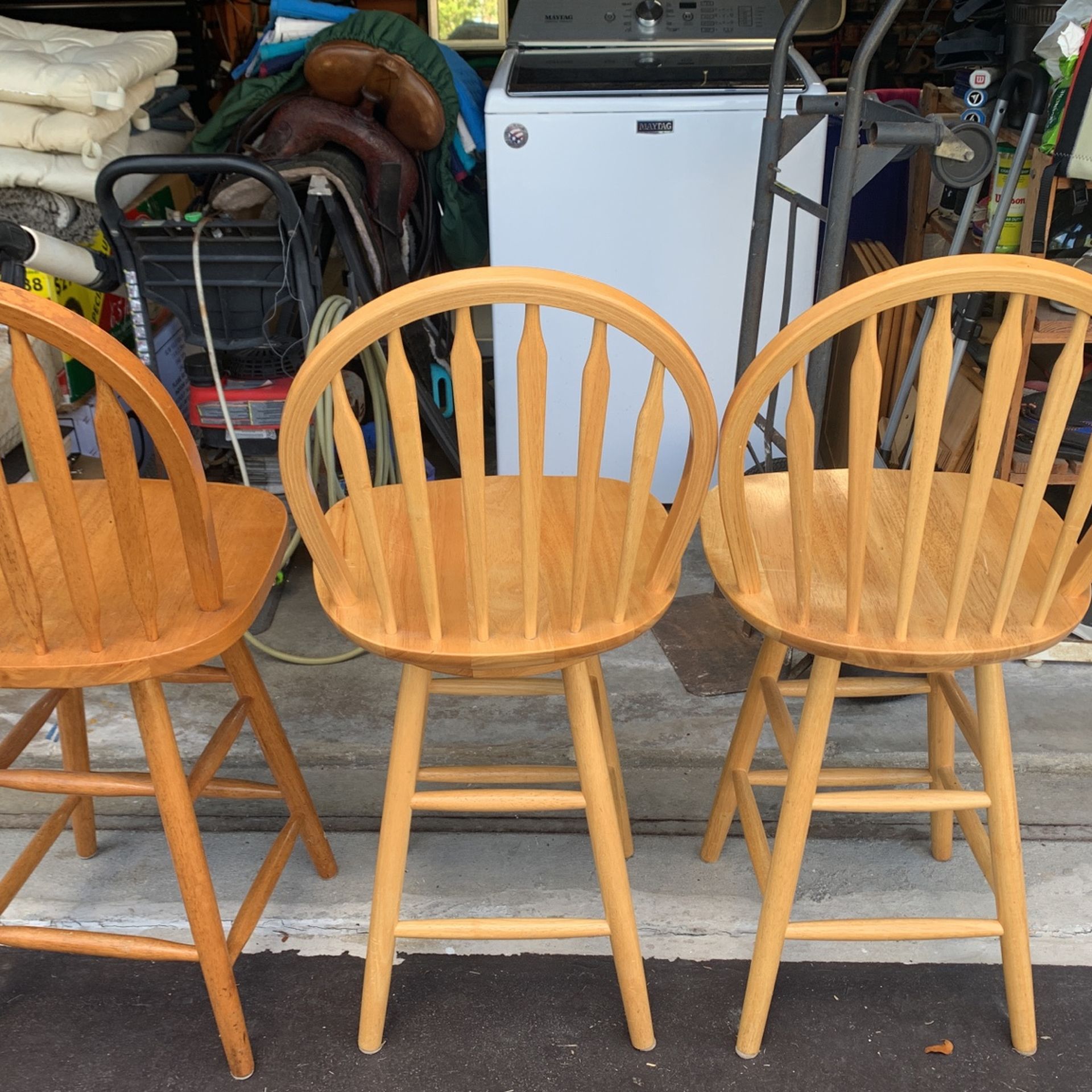 Wooden Bar Stools