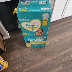 Pampers Swaddlers 164 Count 