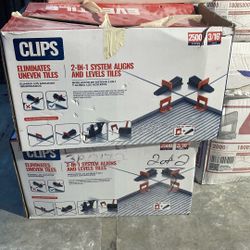 Clips 3/16” each one