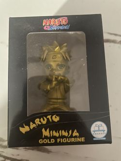 (Box Damage) Omakase Exclusive MiniNinja Naruto Gold Figure
