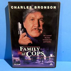 Family of Cops DVD Charles Bronson Crime Drama PG-13 Rare Out of Print Trimark 