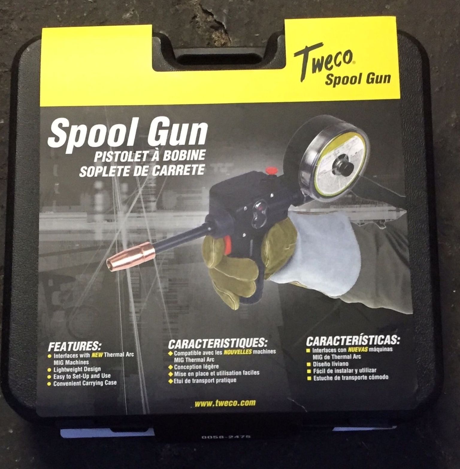 Welding Spool Gun For Aluminum by Tweco - On Esab, Tweco or Thermal Arc Fabricator