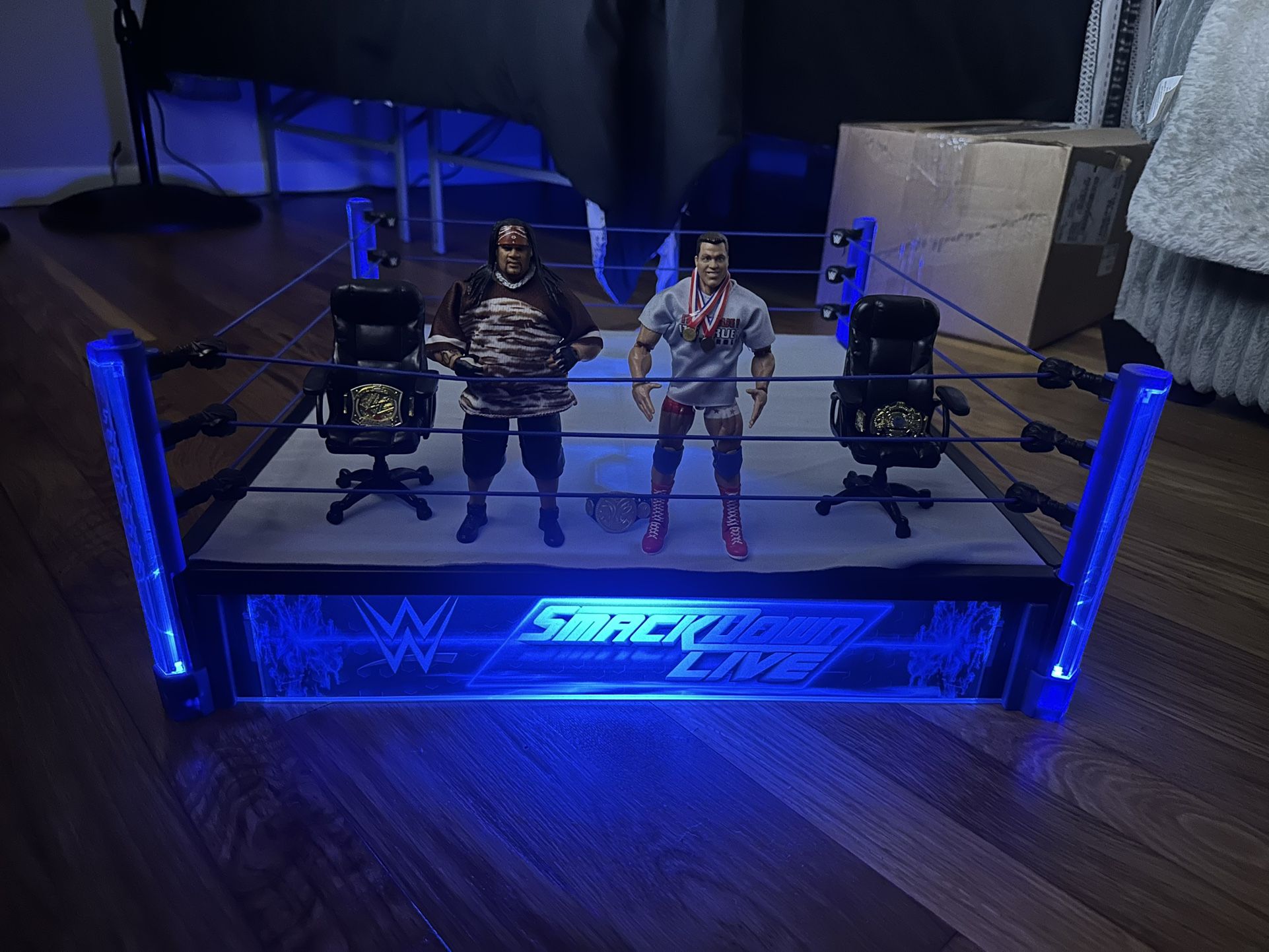 WWE Elite Scale Ring With Figures