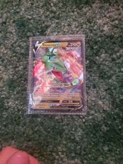 Sleved Rayquaza V Rapid Strike