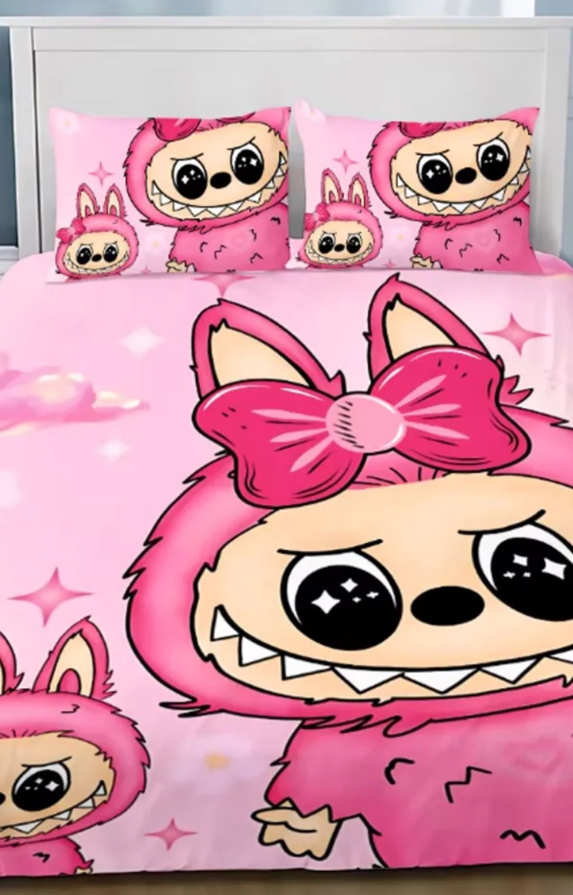 Labubu Blanket  And Pillow Covers