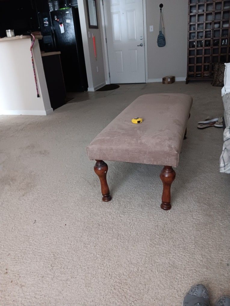Bench Newly Reupholstered