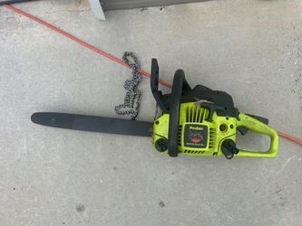 Poulan Wood Shark Chain Saw - Gas / Read Below ⬇️ ITS AVAILABLE WHY ASK