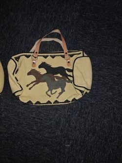 Matching antique and unique bag set