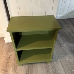 Green Solid Wood Shelf / Small Dresser – 30”