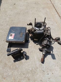 1991 nissan hardbody 4cilindros. Manual conputadora distribuidor. Cuerpo de aselerar..bobina