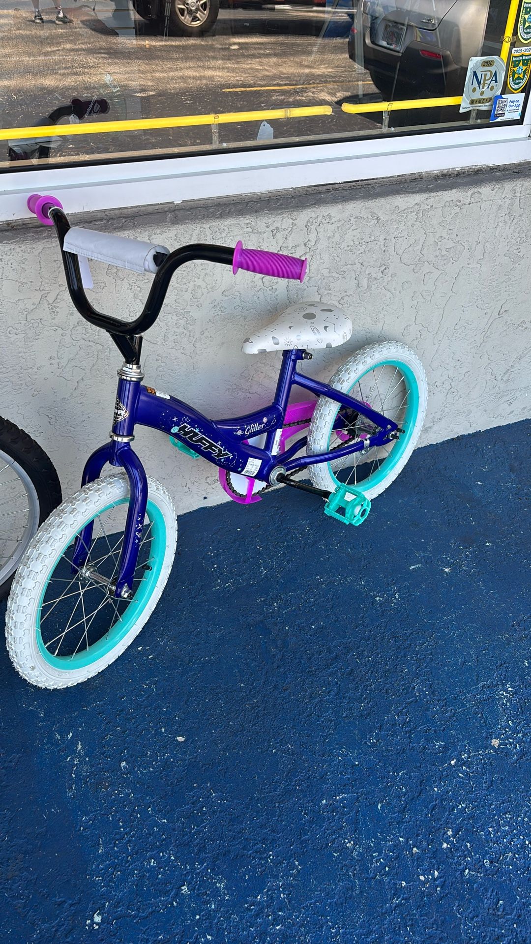Huffy Glitter Kids Bike