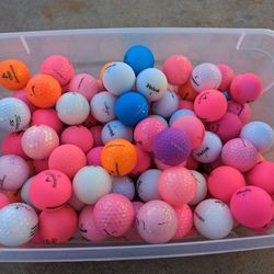 Golf balls Matte And Colored Balls 