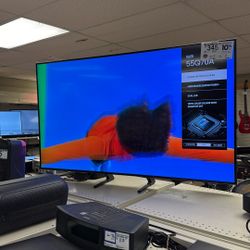Samsung 55Q70A QLED TV With Remote 
