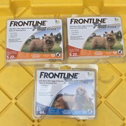 Frontline Plus Flea And Tick Killer For Dogs $20 Each