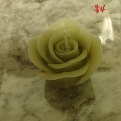Unscented Rose Candles 