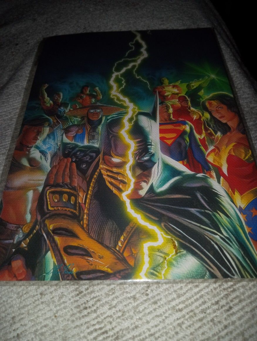 Mortal Kombat Vs.DC Universe PS3 Xbox 360  Alex Ross Art