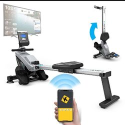 Bluefin Fitness Blade 2.0 Rower Machine Foldable Magnetic Resistance Rower