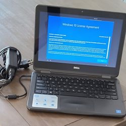 Dell Inspirion 11-3168 Pentium N3710 1.6 GHz 4GB Ram 500 GB HDD Touchscreen Tablet.