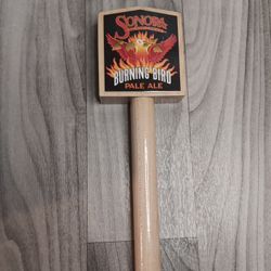 Sonora Brewing Company Burning Bird Beer Tap Handle Good Pre-owned 