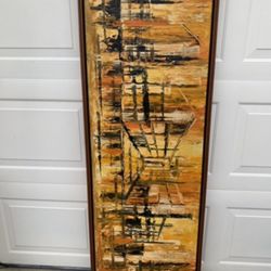 Original Van Hoople Painting 21” X 60”