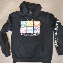 My Hero Academia pullover hoodie, size S, Machine Washable.