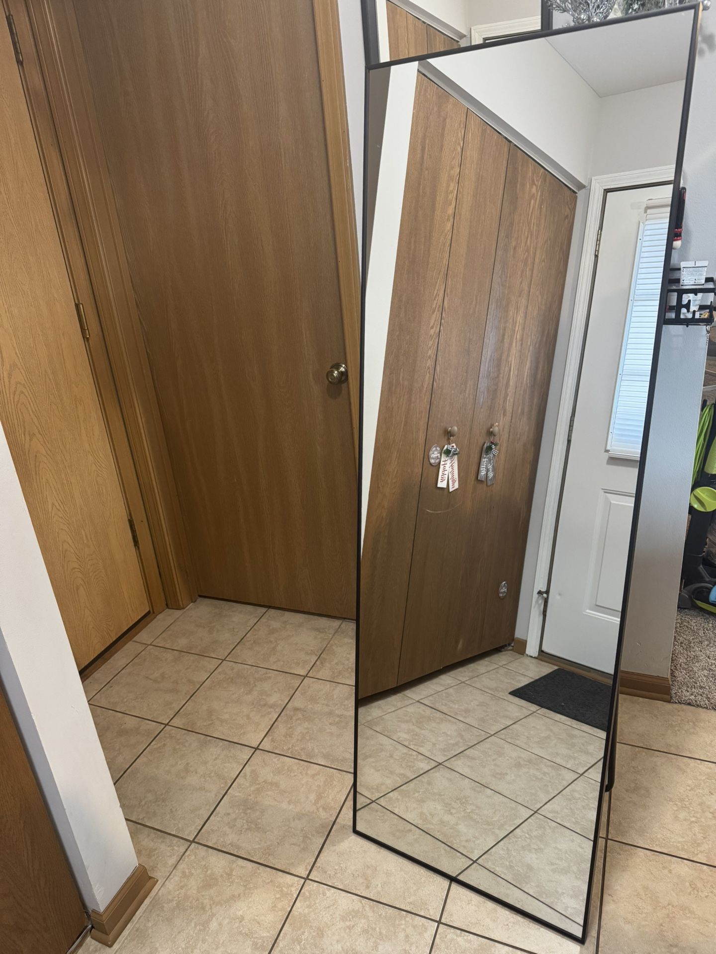 Full Length Mirror - Black Frame