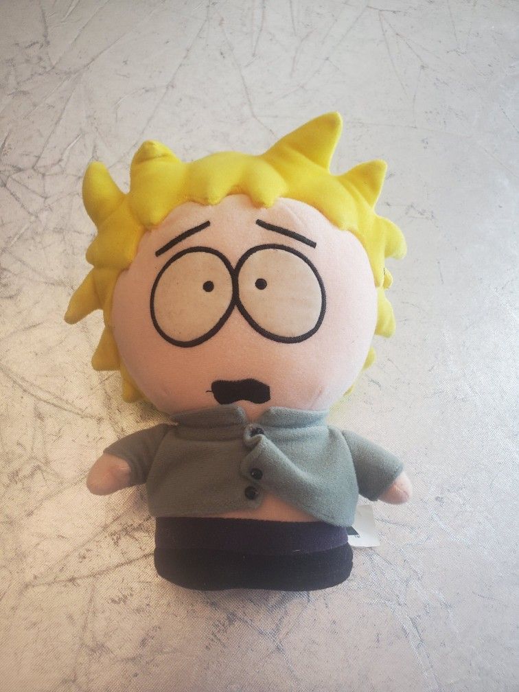 Rare vintage South Park Tweek Tweak plush toy collectible from 2001 look at Ebay comps