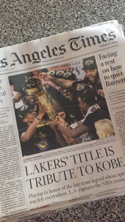 LA Times Laker Championship 2020 Edition