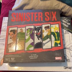 Brand New Marvel Sinister Six Board Game 