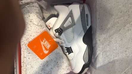 Jordan 4 gray cement 7y