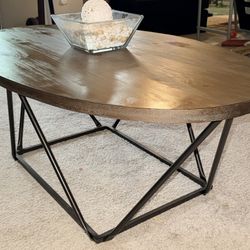 Elegant Wood grain 3 Piece Coffee Table Set