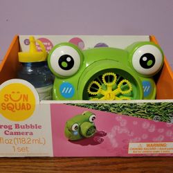 Frog Bubble Camera