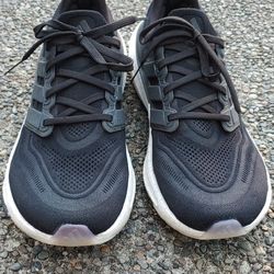 Black Adidas Ultraboost Sneakers Men's Shoes