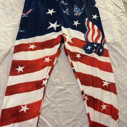 Leggings American Flag