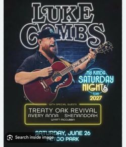 Luke combs San Diego June 26, 2027
