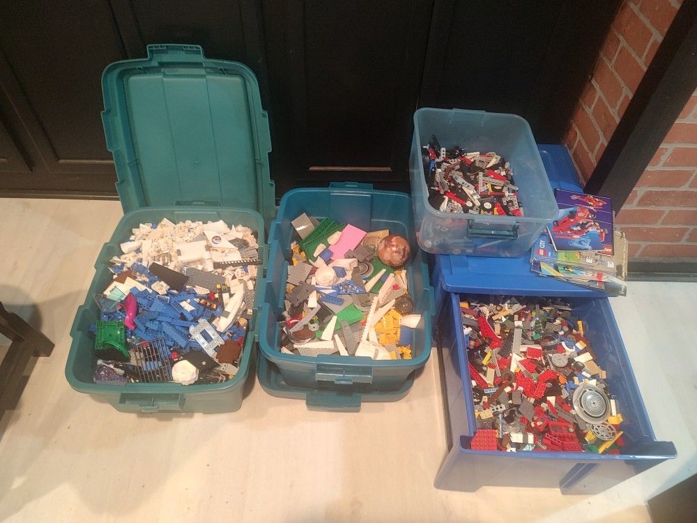 Bins Of Legos
