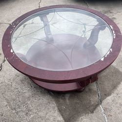 Round Living Room Coffee Table